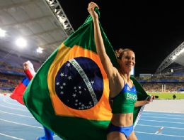 Fabiana Murer faz histria e conquista ouro no Mundial de Daegu