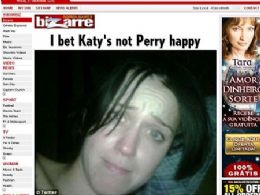Marido de Katy Perry divulga foto da cantora sem maquiagem