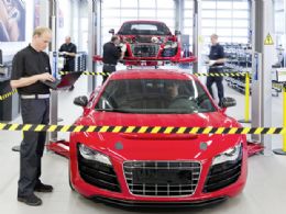 R8 eltrico chegar s ruas no final de 2012, revela Audi