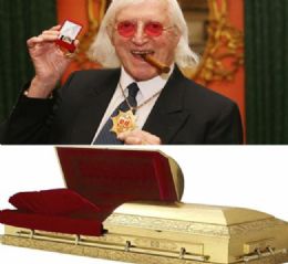 Artista britnico ser enterrado em caixo de ouro