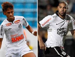 De gramado novo, Vila Belmiro recebe duelo entre Neymar e Adriano