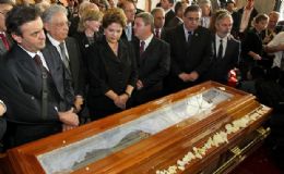 Dilma e ministros vo a velrio de Itamar Franco em BH