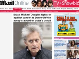 Em luta contra o cncer, Michael Douglas aparece abatido em NY