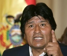 Morales convoca conferncia na Bolvia para compensar 