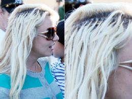 Britney exibe implante estranho e refora boatos de perda de cabelo