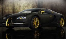 Mansory apresenta verso em ouro do Bugatti Veyron