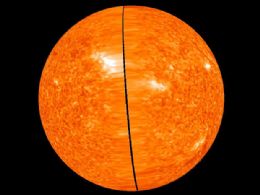 Imagens completas da superfcie do Sol   apresentada pela primeira vez