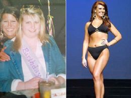 Veja o antes e depois de candidata a Miss Amrica que perdeu 50kg
