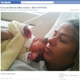 Adriane Galisteu: Foto de Vittorio vaza na Internet, 'Tia' mostra o beb