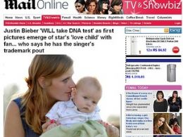 Justin Bieber far teste de DNA em duas semanas para saber se j  pai
