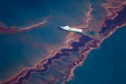 BP baixa cmara de ao no golfo do Mxico