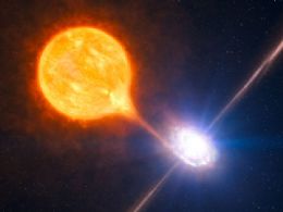 Buraco negro libera 'bolha' de gs quente a distncia de 1000 anos-luz