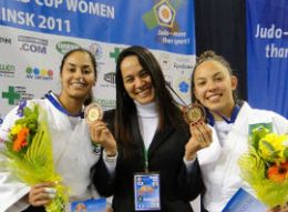 Judocas brasileiras levam bronze em etapa mundial na Bielorssia