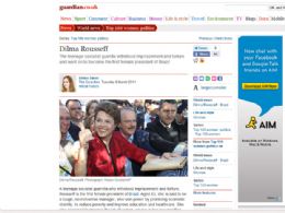 Jornal britnico pe Dilma em lista de 100 mulheres mais 'inspiradoras'