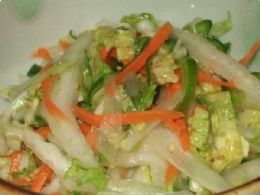 Salada Oriental de Acelga