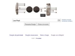 Google homenageia Les Paul com logotipo que simula som de guitarra