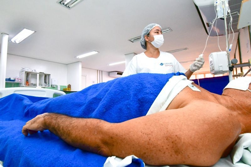 Antigo Pronto Socorro de Cuiab opera 25 pacientes em primeiro dia de cirurgias eletivas