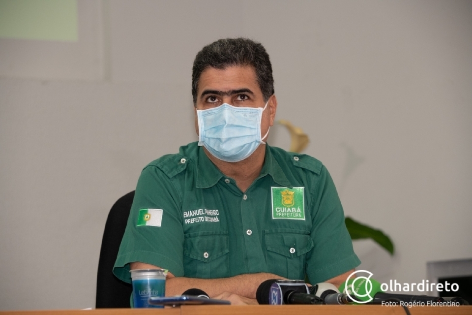 Prefeito convoca comit para discutir entrada de nova variante e antecipao da segunda dose em Cuiab