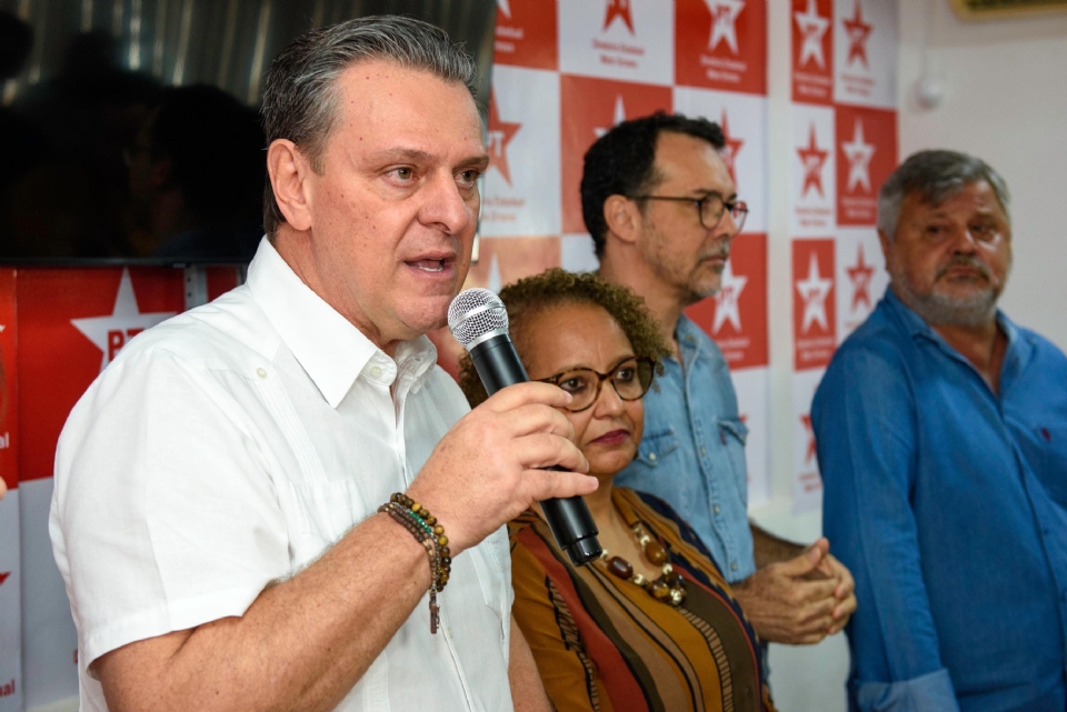 Fvaro refora unidade com grupo petista em Cuiab e defende que PSD tem nomes para vice de Ldio