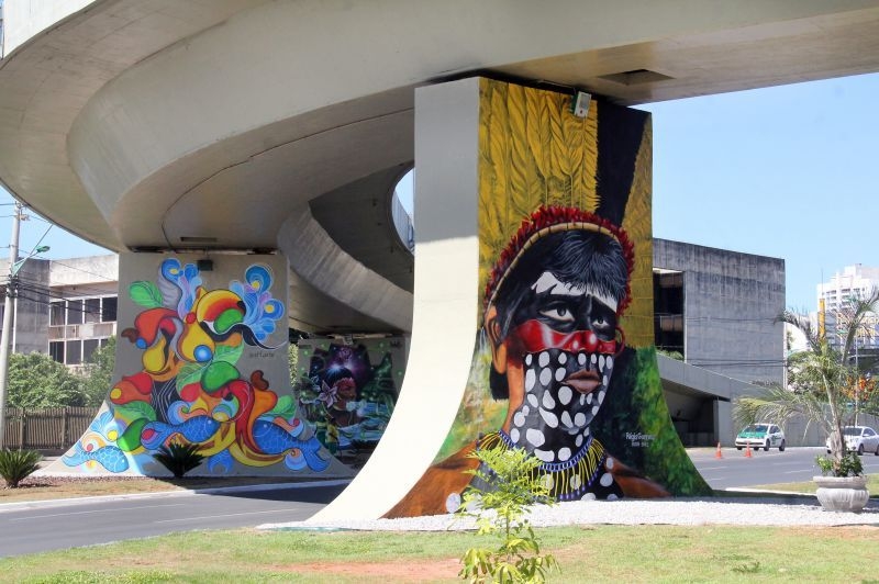 Programa ser retomado e pinturas voltaro a colorir estruturas de mobilidade urbana da Capital