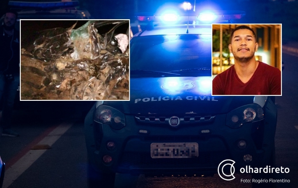 Msico morre preso s ferragens de Civic e motorista de Uno  arremessado em coliso