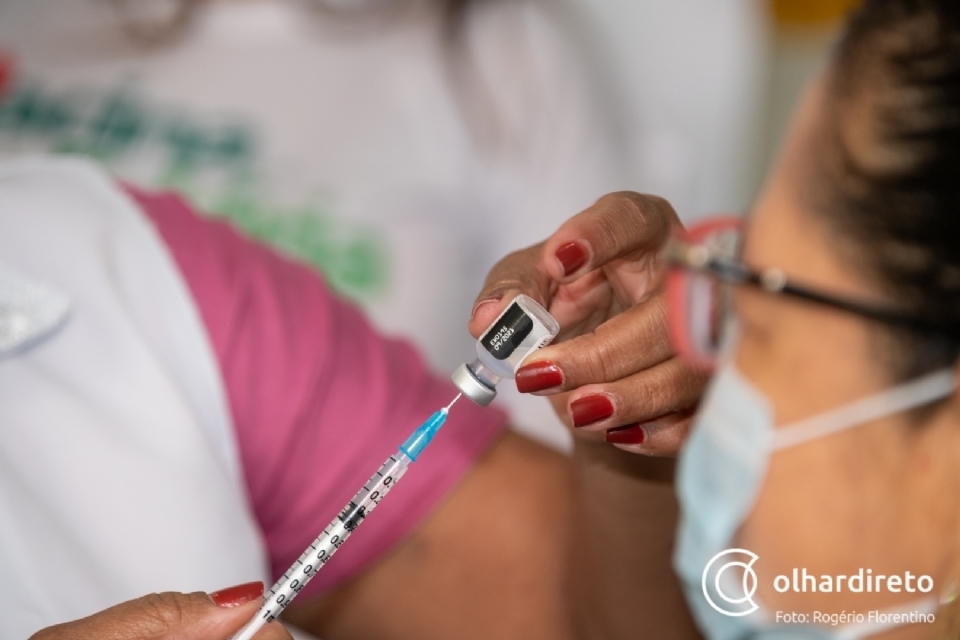 Cuiab abre agendamento de vacinao para pessoas de 45 a 49 anos por ordem cronolgica; outros continuam a receber de faltosos