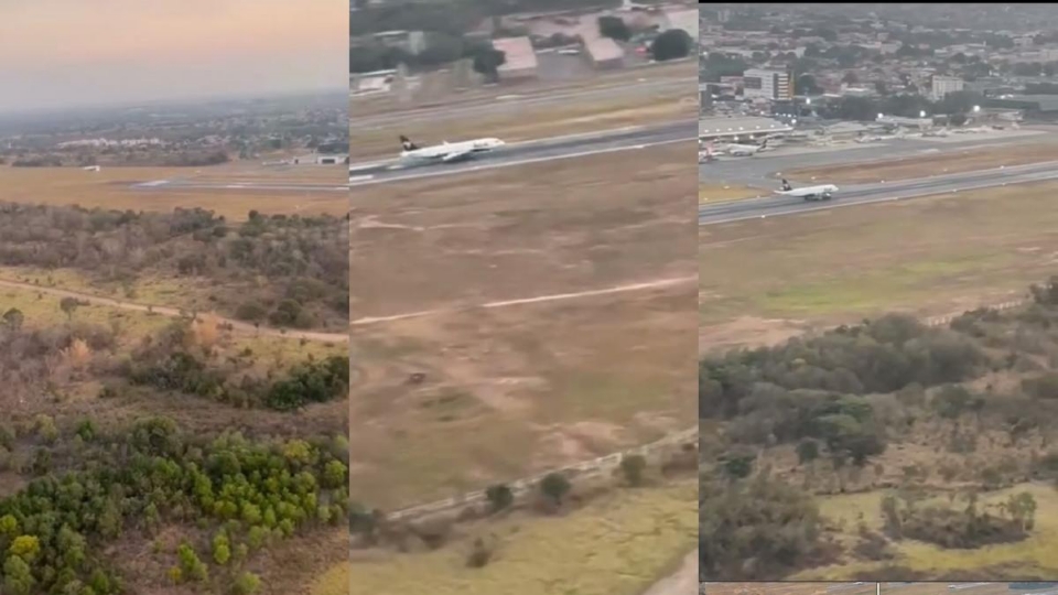 Avio faz pouso no programado em aeroporto aps sofrer problema mecnico; veja vdeo