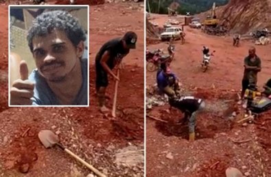 Garimpeiro morre ao cair de buraco com 80 metros de profundidade enquanto trabalhava