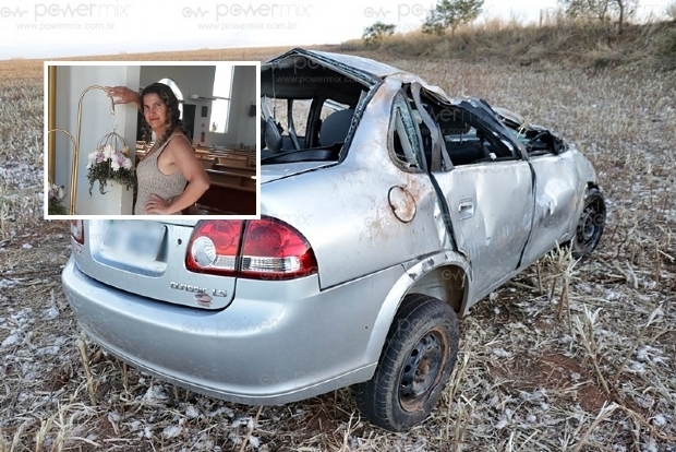 Motorista de carro que capotou tem 14 anos e  filho de mulher que faleceu em acidente