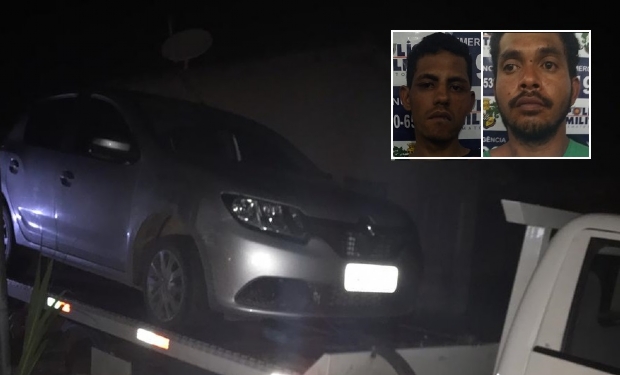 ​Suspeitos so presos aps invadirem casa de major da PM para roubar carro e outros pertences