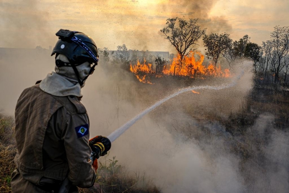 Max diz que incndio no Pantanal comeou em MS e espera chuva para ajudar no combate s chamas