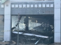 Escombros do Shopping Popular aps incndio na capital