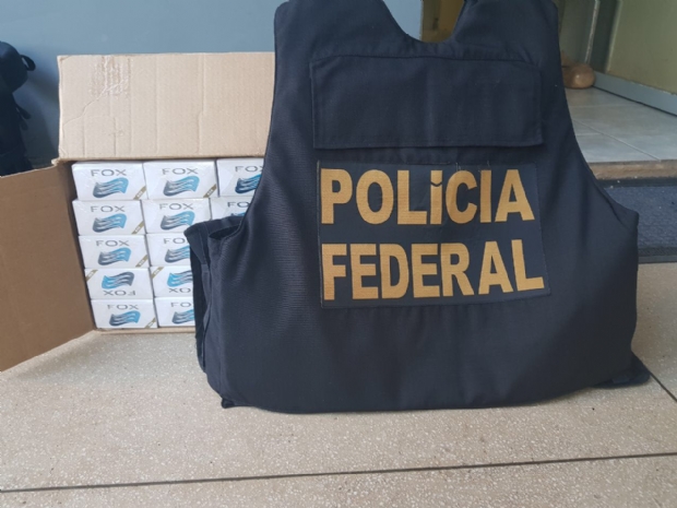 PF realiza ao de combate ao contrabando de cigarros em MT, MS e no Paran