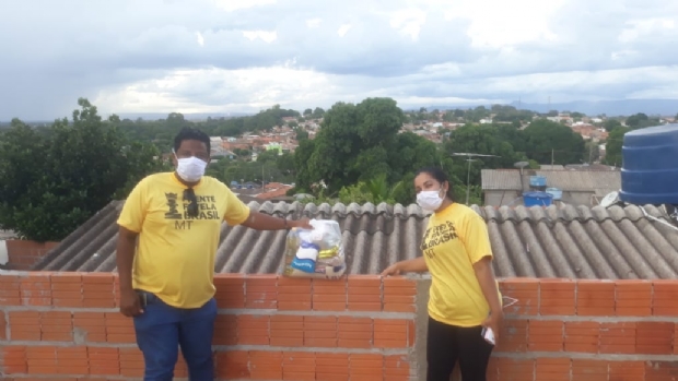 CUFA e Frente Favela Brasil garantem R$120 de auxlio a 650 famlias da periferia em MT