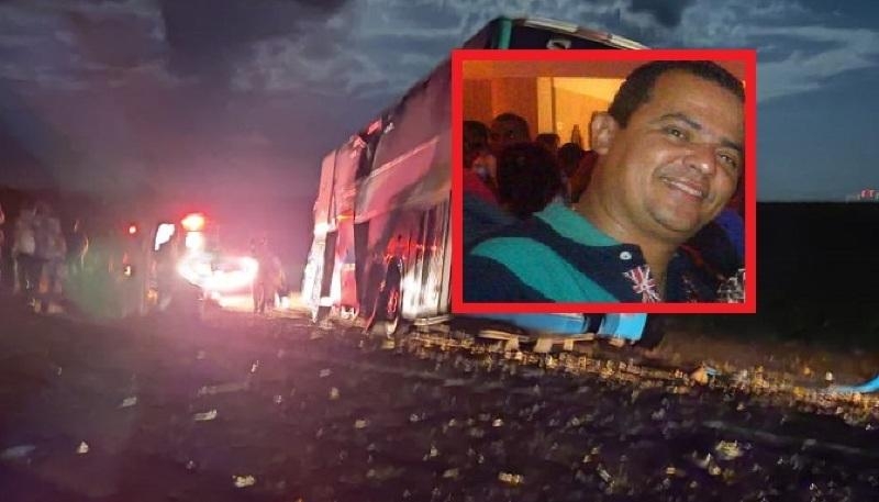 Professor e morador de Vrzea  identificado como passageiro que morreu em acidente entre nibus
