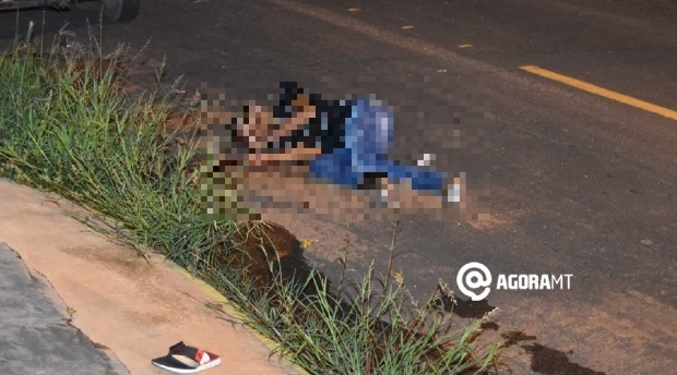 Jovem de 20 anos  executado com vrios tiros no meio da rua