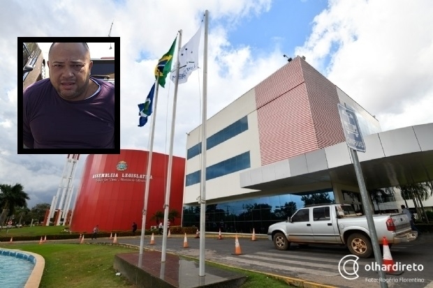 Homem  preso ao tentar furtar caminhonete no estacionamento da Assembleia Legislativa