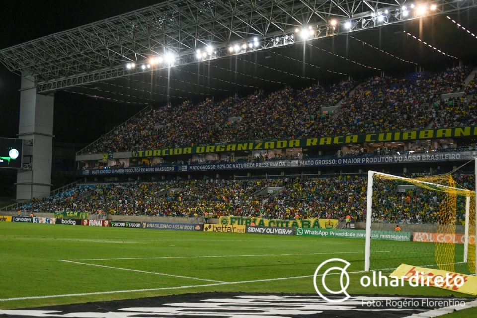 Mulher de 23 anos foragida por trfico de drogas em estado vizinho  presa durante jogo do Cuiab