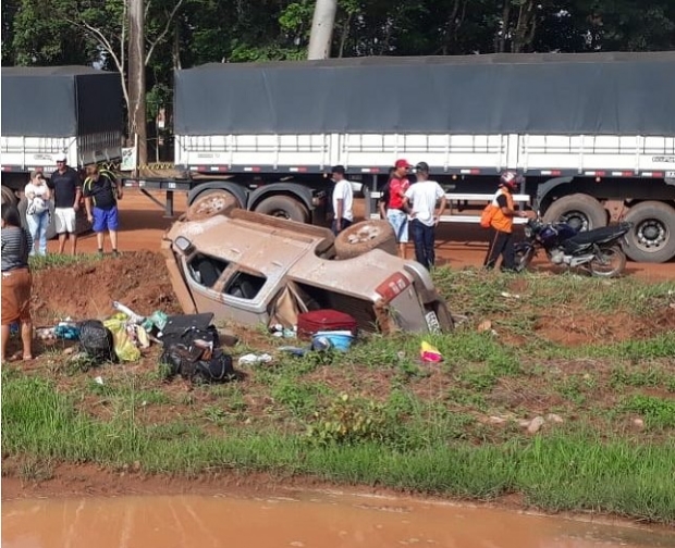 Aps batida com S10 em Sinop, motociclista morre e garupa fica em estado grave