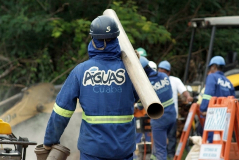 Mais de 20 bairros ficam sem fornecimento de gua durante reparos em rede no centro de Cuiab