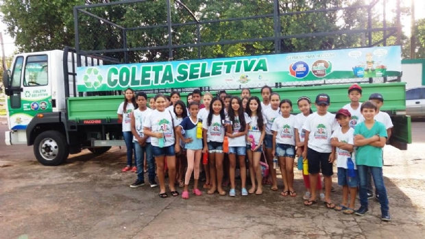 Projeto de Educao em Sade Ambiental  levado a 14 municpios de Mato Grosso