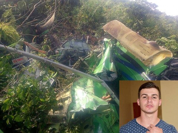 Piloto de Mato Grosso fica ferido ao sofrer acidente areo em Tocantins