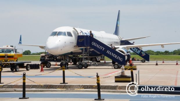 Azul retoma voos dirios entre Cuiab e cidade do interior de Mato Grosso