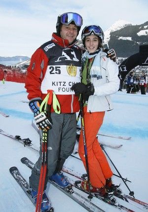 Aps Schumacher, Gerhard Berger sofre acidente de esqui, na ustria