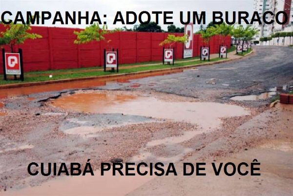 Vtimas da buraqueira