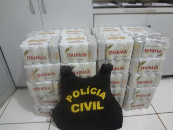 Quarenta caixas de cervejas furtadas de caminho regariam festa do jogo entre Brasil e Chile