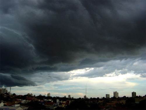 Previso  de muita chuva para este final de semana em Cuiab; confira