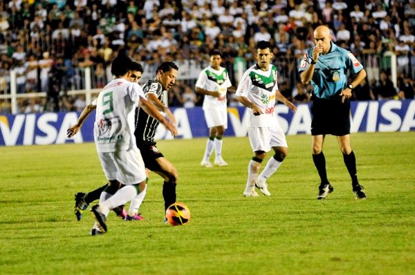 Jogo do Luverdense com o Corinthians ficou na histria, com a vitria inesperada da equipe de Lucas: autntica