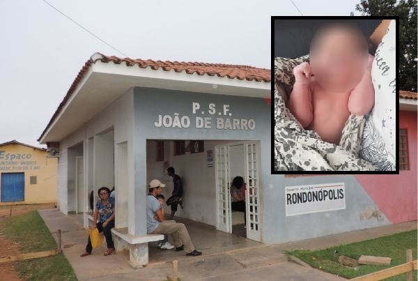 Me que abandonou beb em posto de sade  localizada, mas entrega criana para doao