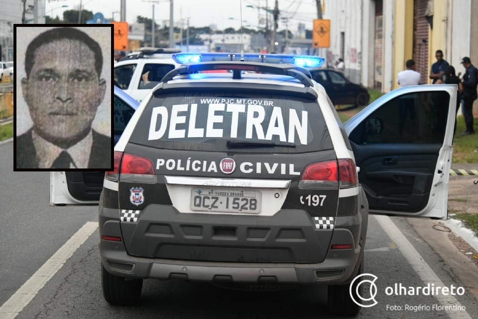 Evanildo Heleno (detalhe) que morreu em acidente de trnsito